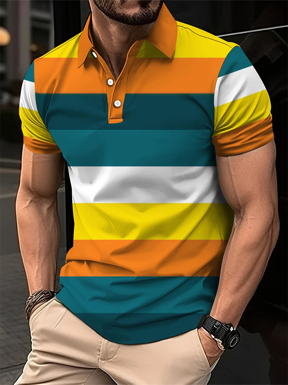 elegant bright polo