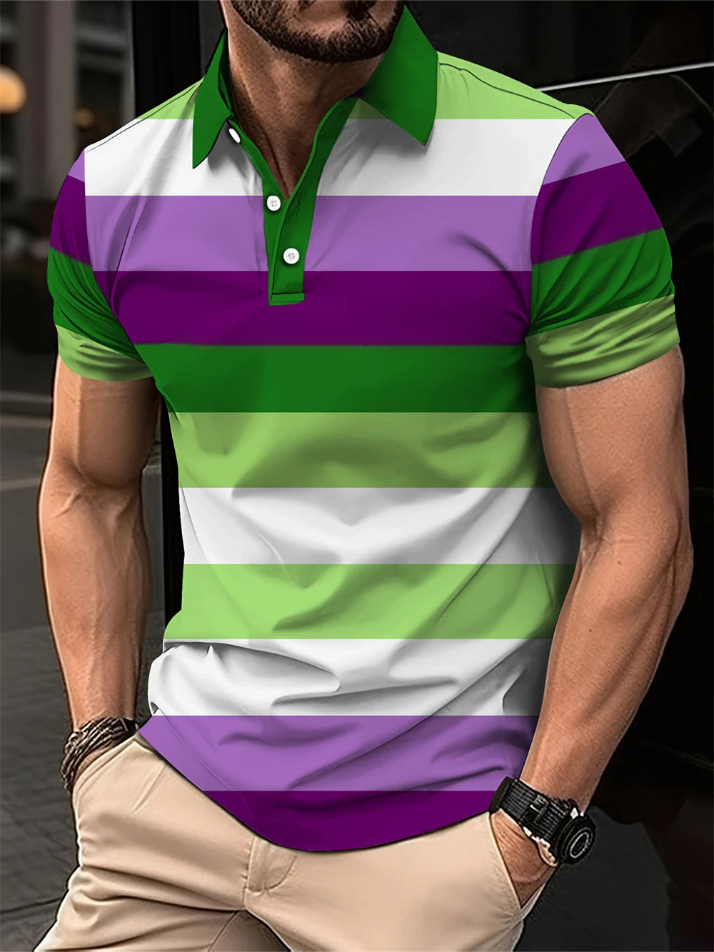 elegant bright polo