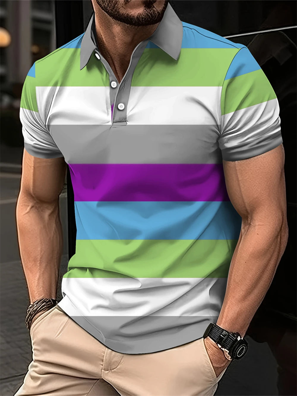 elegant bright polo