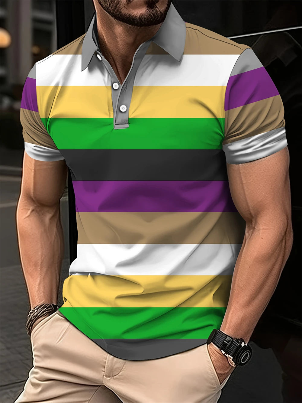 elegant bright polo