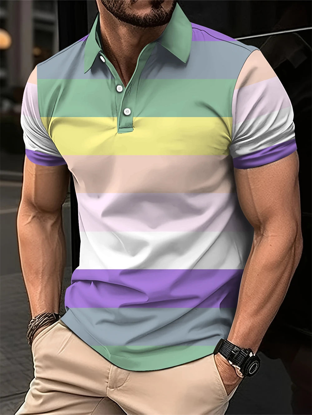 elegant bright polo